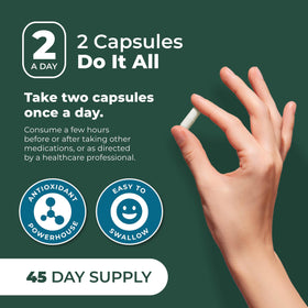 PurePremium Reduced Glutathione 1000mg supplement bottle with capsules