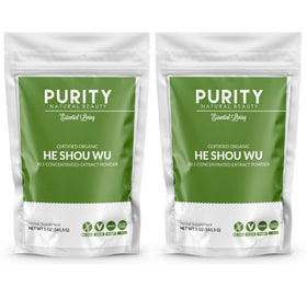 Purity Natural Beauty He Shou Wu 5oz organic Fo-Ti extract front view