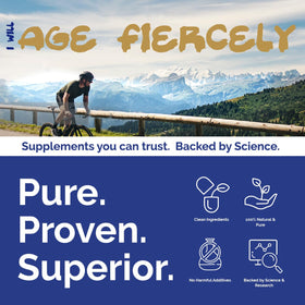 quality Labs Magnesium Citrate 200mg capsules on a wooden table
