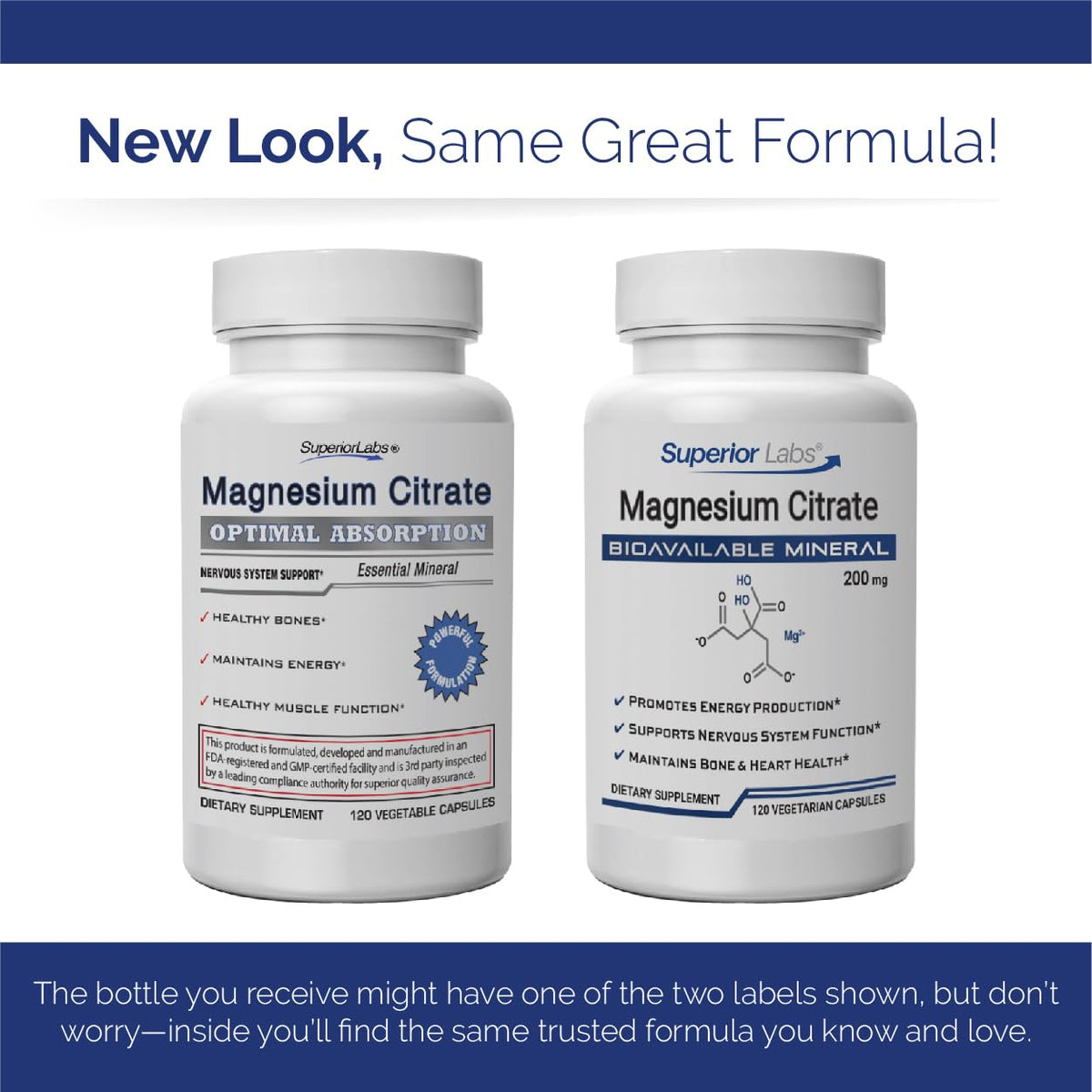quality Labs Magnesium Citrate 200mg lifestyle scene with a glass of water