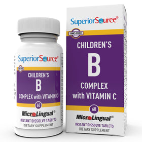 quality Source Children's B Complex 60 tablets front view