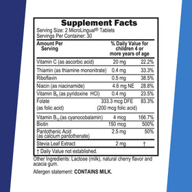 quality Source Children's B Complex packaging side view