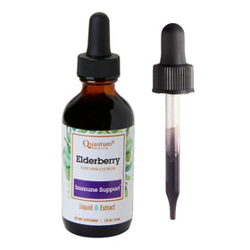 Quantum Elderberry Liquid Extract 700 mg front view