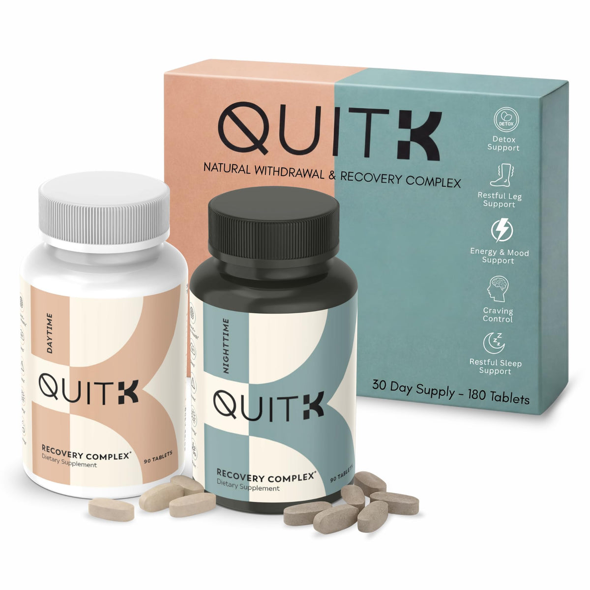 QuitK use Complex front view of packaging