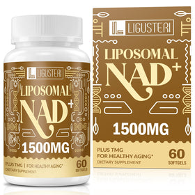 Rhameph LIGUSTERI Liposomal NAD+ 1500 MG softgels front view