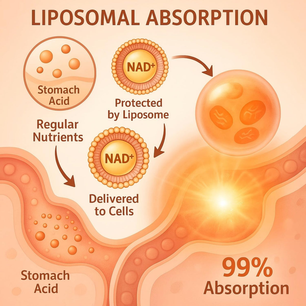 Rhameph LIGUSTERI Liposomal NAD+ 1500 MG softgels packaging