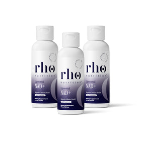 Rho Nutrition Liposomal NAD+ Liquid Supplement 3 Pack front view