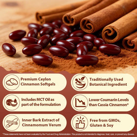 RSGRT Ceylon Cinnamon Softgels softgel close-up