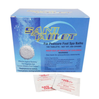 Sanicare Sani-Tablet 100 tablets carton front view