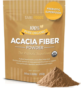 Sari Foods Acacia Fiber Powder 30 oz package front view
