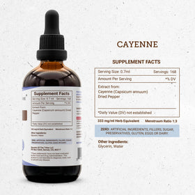 Secrets of the Tribe Cayenne Tincture dropper close-up