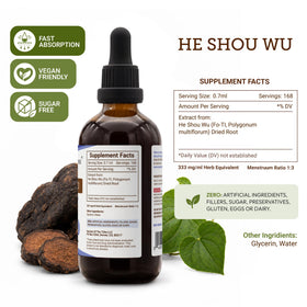 Secrets of the Tribe He Shou Wu Tincture dropper top