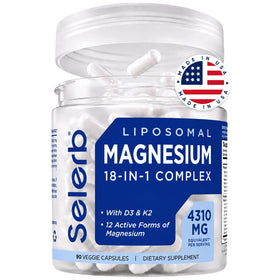 Selerb 18-in-1 Magnesium Complex 90 capsules front view