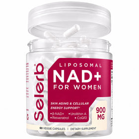 Selerb NAD+ Supplement for Women 60 capsules front view