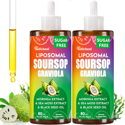 Selicheal Soursop Bitters Liquid 880MG front view