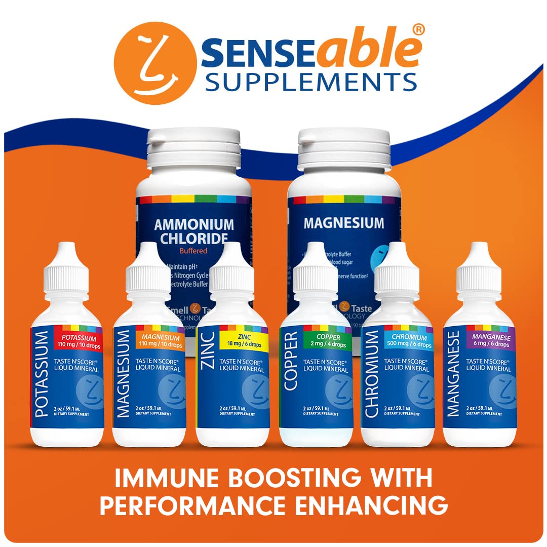 SENSEable Supplements Lyte Balance Ammonium Chloride on a kitchen counter