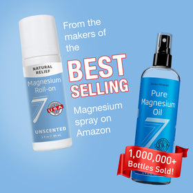 Seven Minerals Magnesium Roll-On Stick packaging side view
