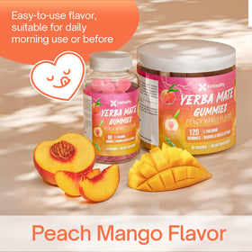Side view of FitVitality Yerba Mate Gummies packaging