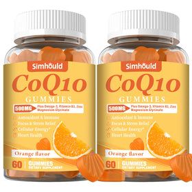 Simhould CoQ10 Gummies 500MG front view of packaging