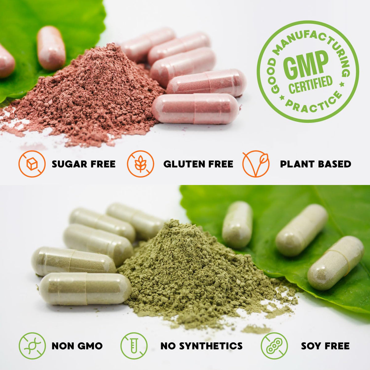 Simply Nature's Pledge Whole Food Superfood bottle side view