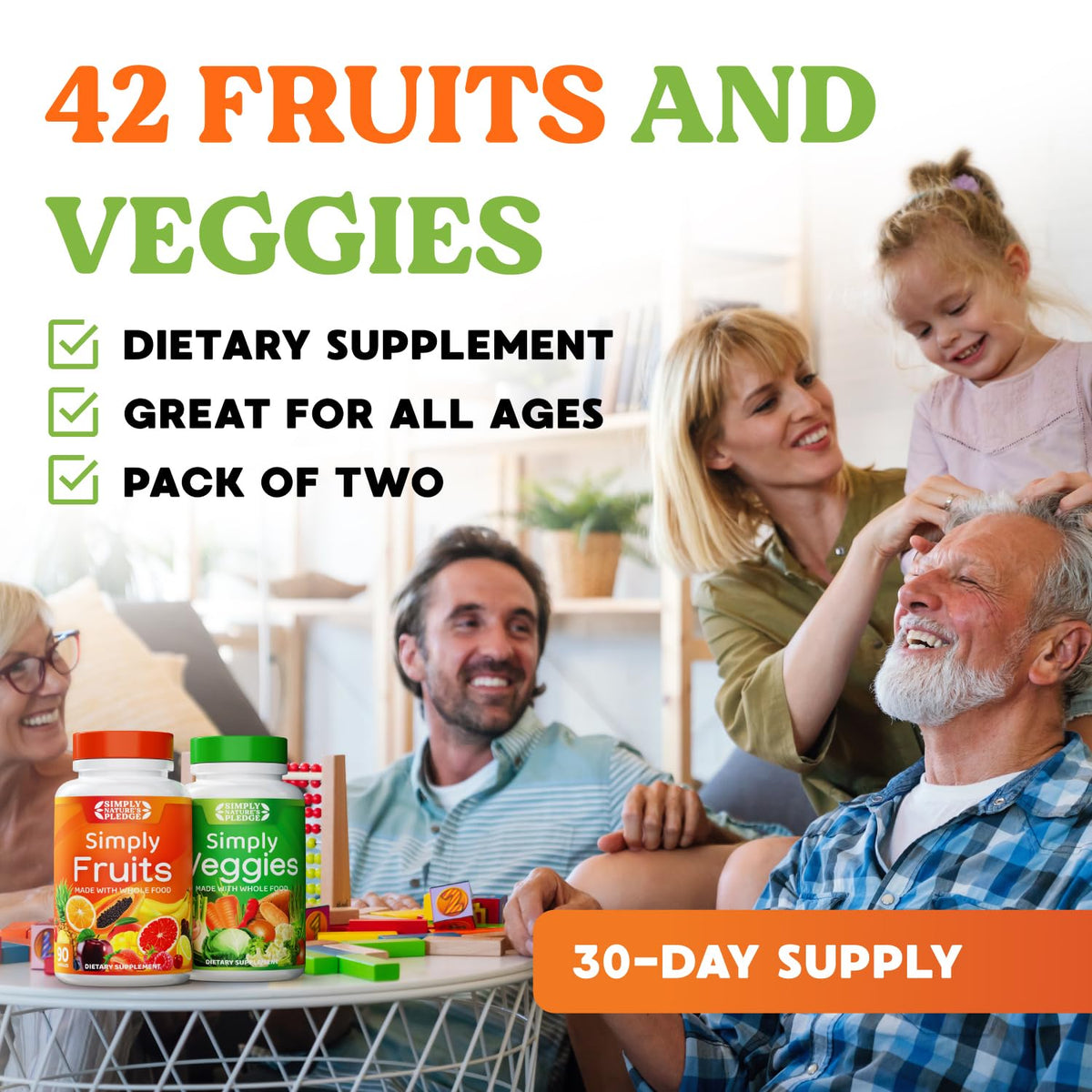 Simply Nature's Pledge Whole Food Superfood ingredients list