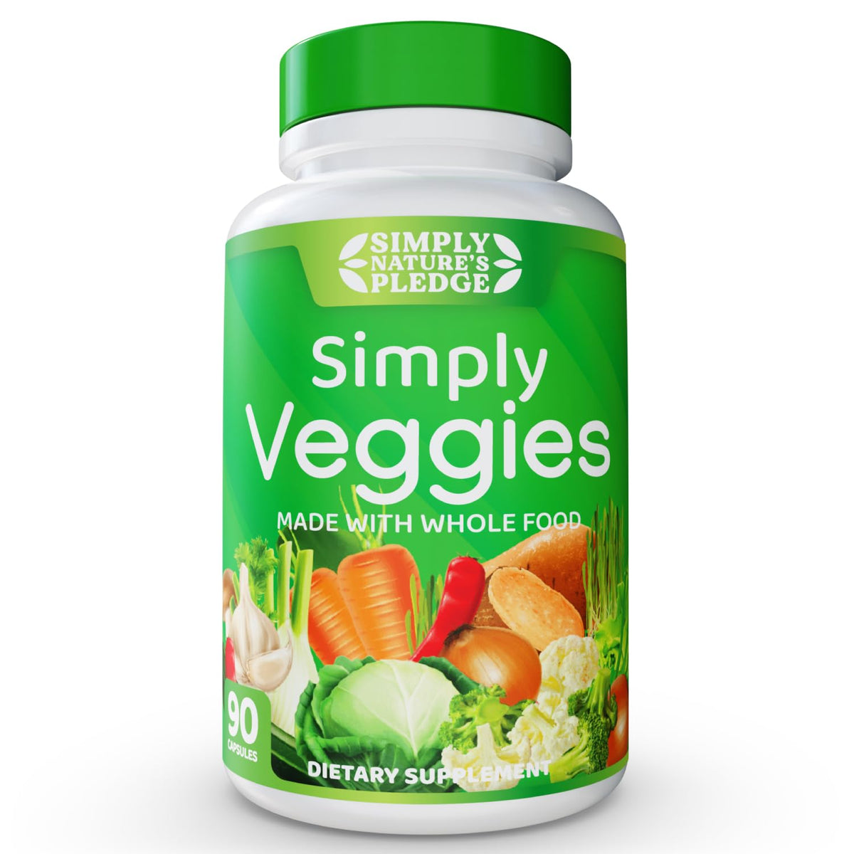 Simply Nature's Pledge Whole Food Superfood Supplement front view