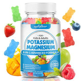 softbear Potassium Gummies 60 count front view