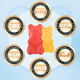 softbear Potassium Gummies in a hand