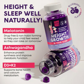 SOLACEROOT Height Growth Gummies soft texture close-up