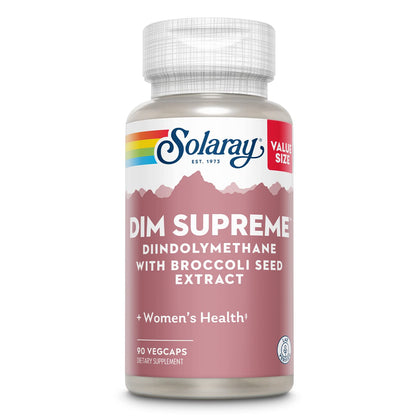 SOLARAY DIM Supplement 100mg front view of bottle