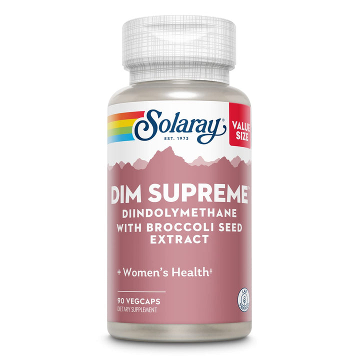 SOLARAY DIM Supplement 100mg front view of bottle