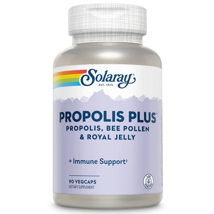 SOLARAY Propolis Plus 90 VegCaps front view