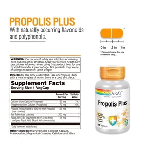 SOLARAY Propolis Plus bottle with label
