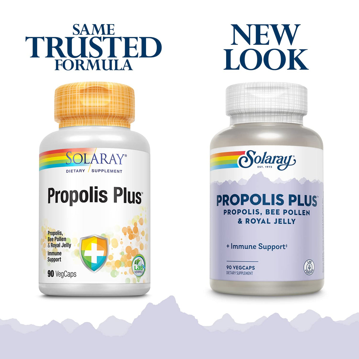 SOLARAY Propolis Plus VegCaps close-up