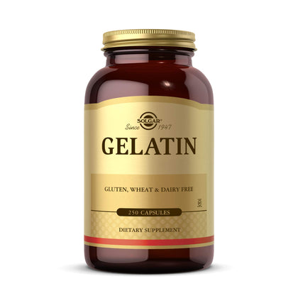 Solgar Gelatin 1680 mg Capsules front view
