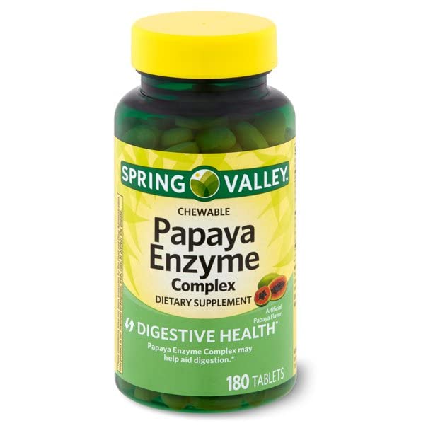 Somall Papaya Enzyme Complex Chewable Tablets front view