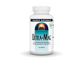 Source Naturals Ultra-Mag 120 Vegan Tablets front view