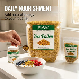 Stakich Bee Pollen Granules nutritional information