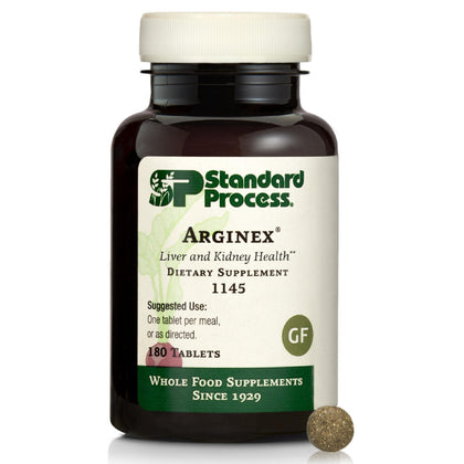 Standard Process Arginex 180 Tablets front view