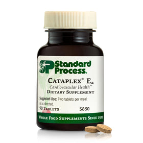 Standard Process Cataplex E2 90 Tablets front view