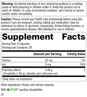 Standard Process GI Adsorb bottle label