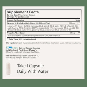 Stonehenge Health Dynamic Biotics serving size illustration