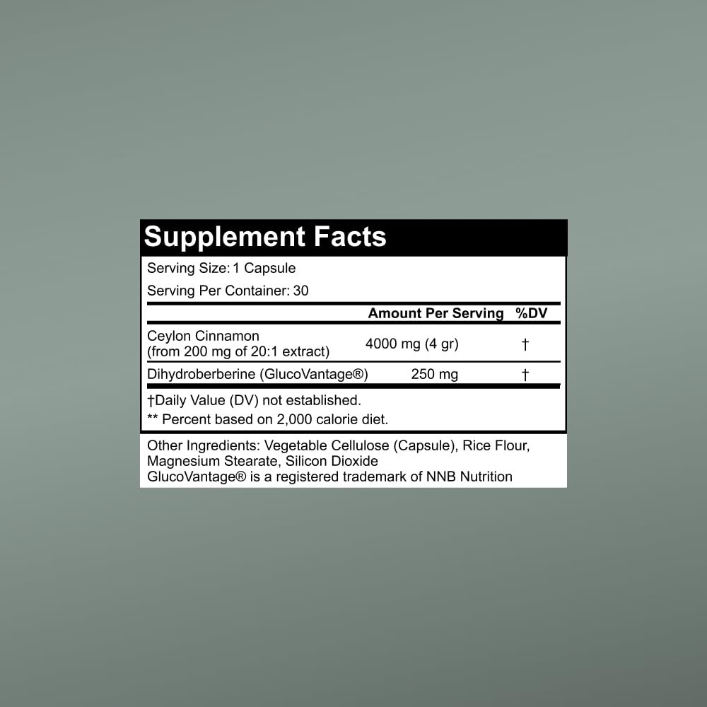 SugarMD Super Berberine Supplement capsule in hand