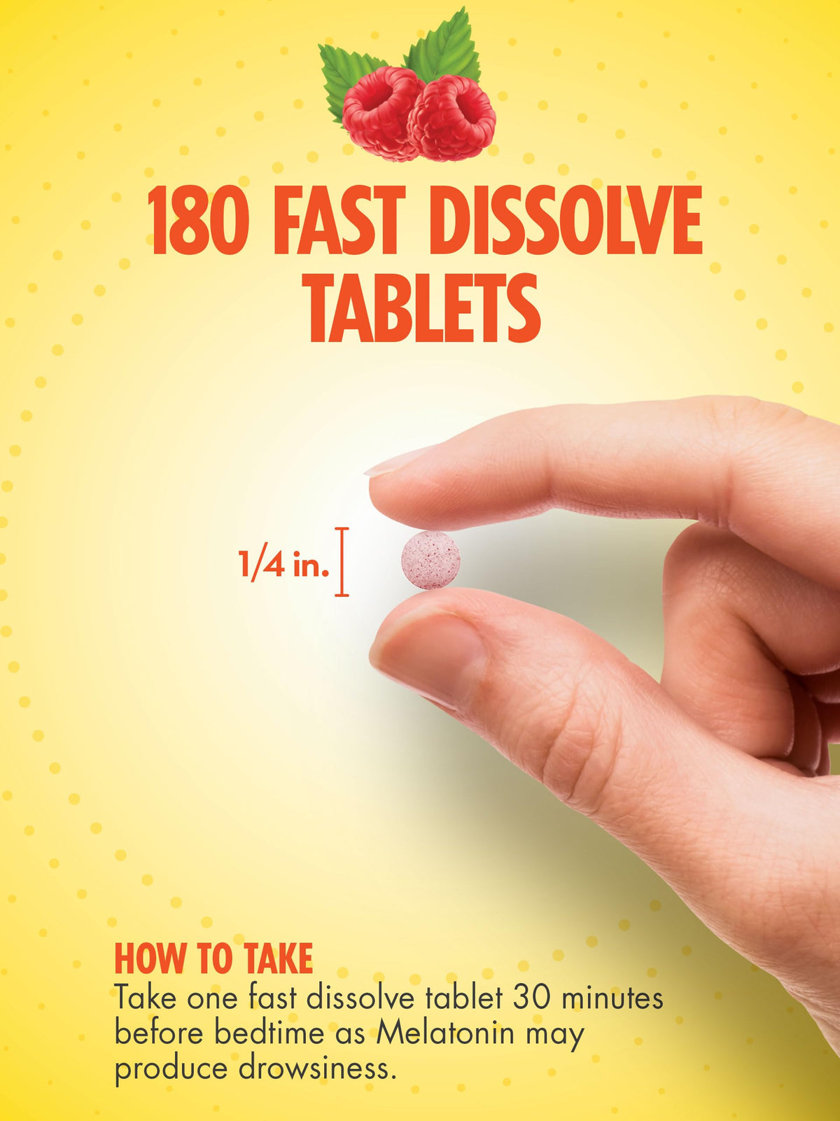 Sundance Melatonin 5mg tablets side view