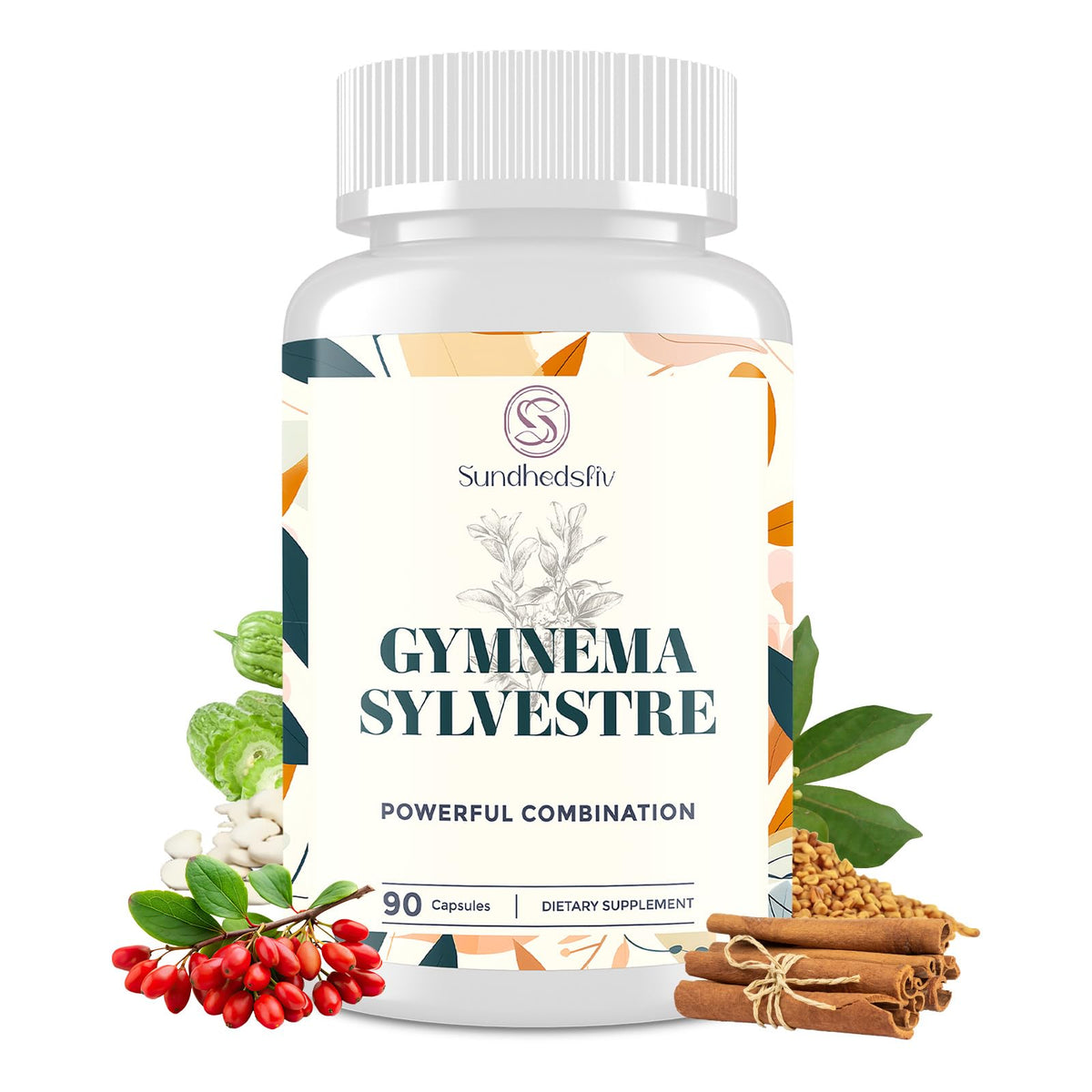 Sundhedsliv Gymnema Sylvestre Supplement 2100MG front view