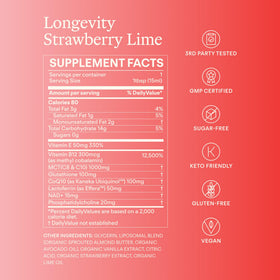 Sunny Within Liposomal Glutathione Supplement pouches in a travel bag