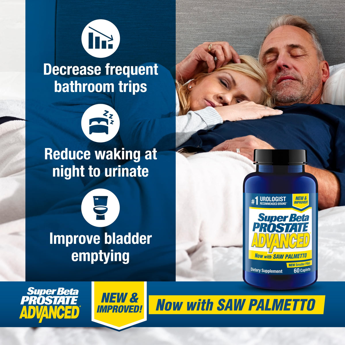 SUPER BETA PROSTATE Advanced bottle side view