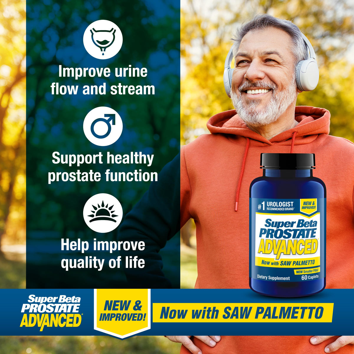 SUPER BETA PROSTATE Advanced capsules close-up