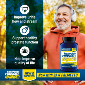 SUPER BETA PROSTATE Advanced capsules close-up
