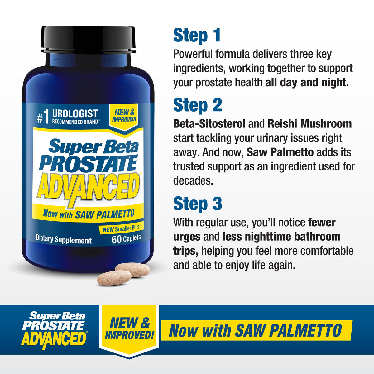 SUPER BETA PROSTATE Advanced daily serving suggestion